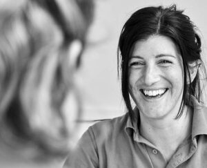 Elysium healthcare staff member smiling