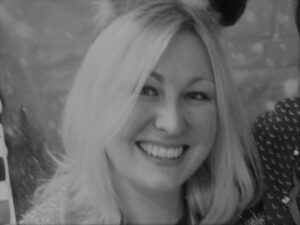 Black and white image of Dr. Rebecca Doyle, Principal Forensic Psychologist